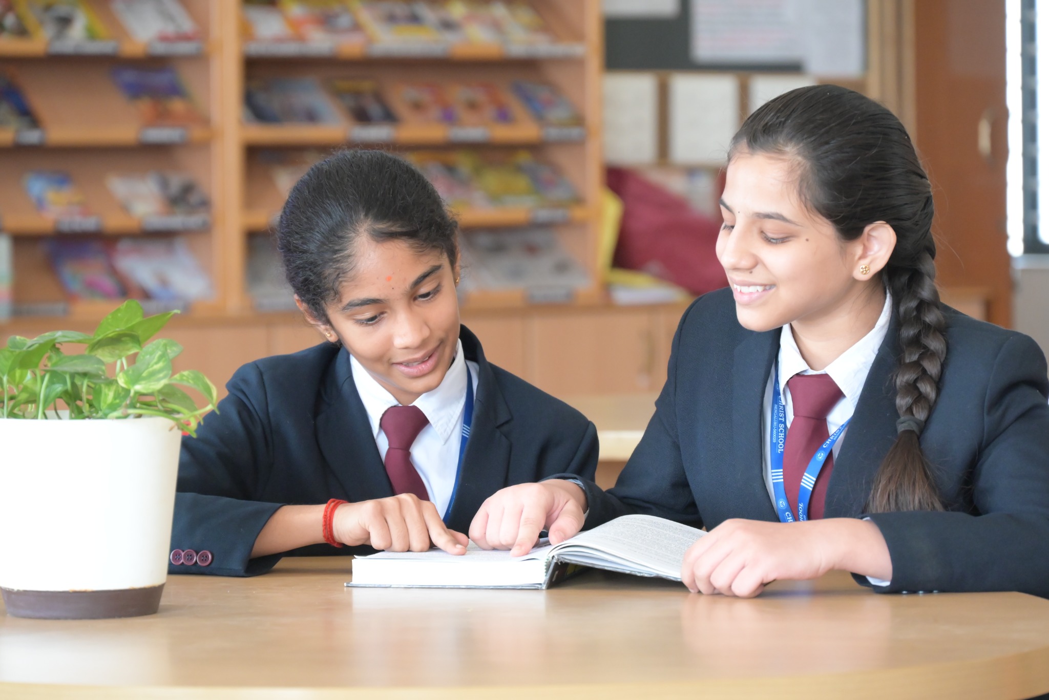 Students learning