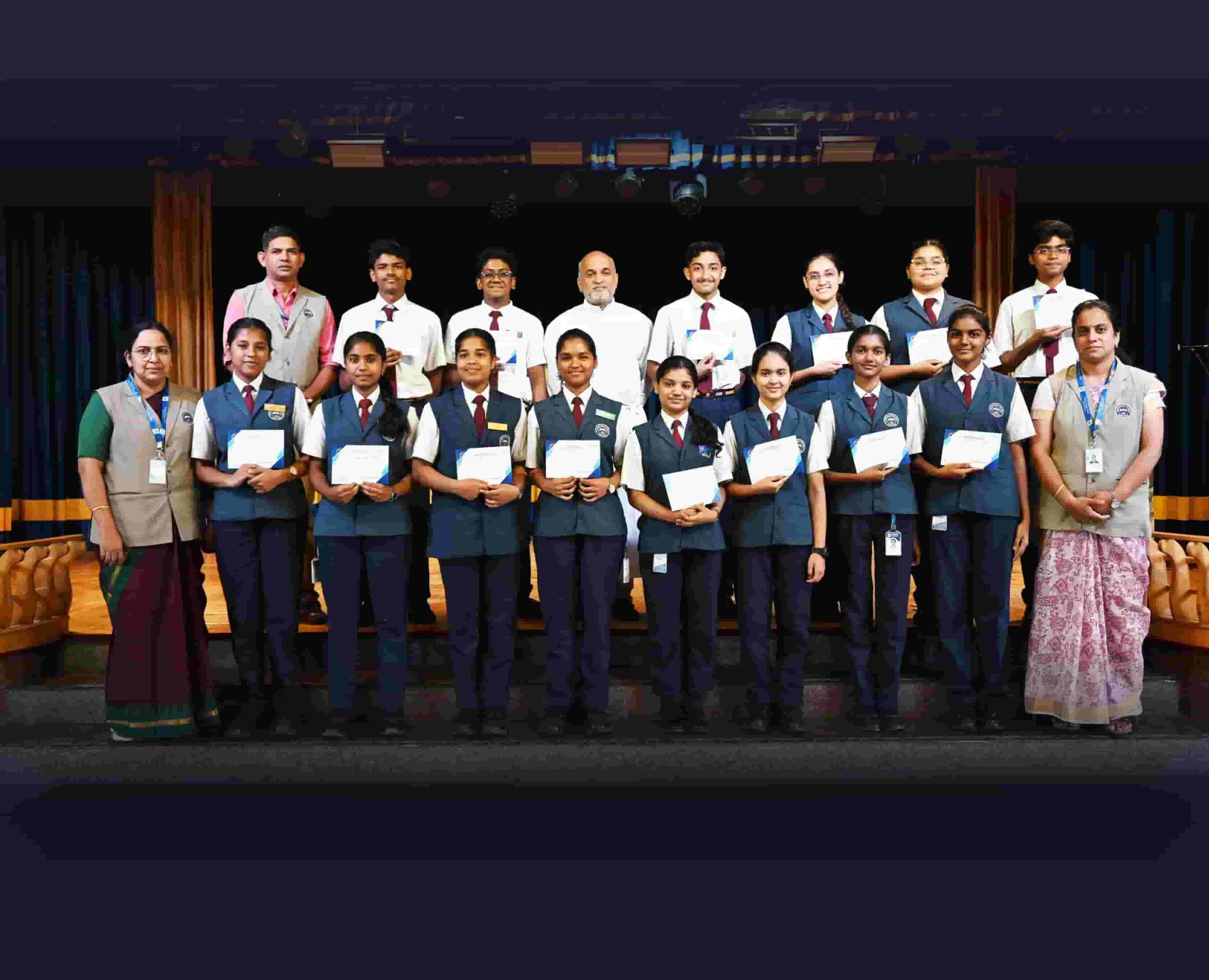 Christ School students