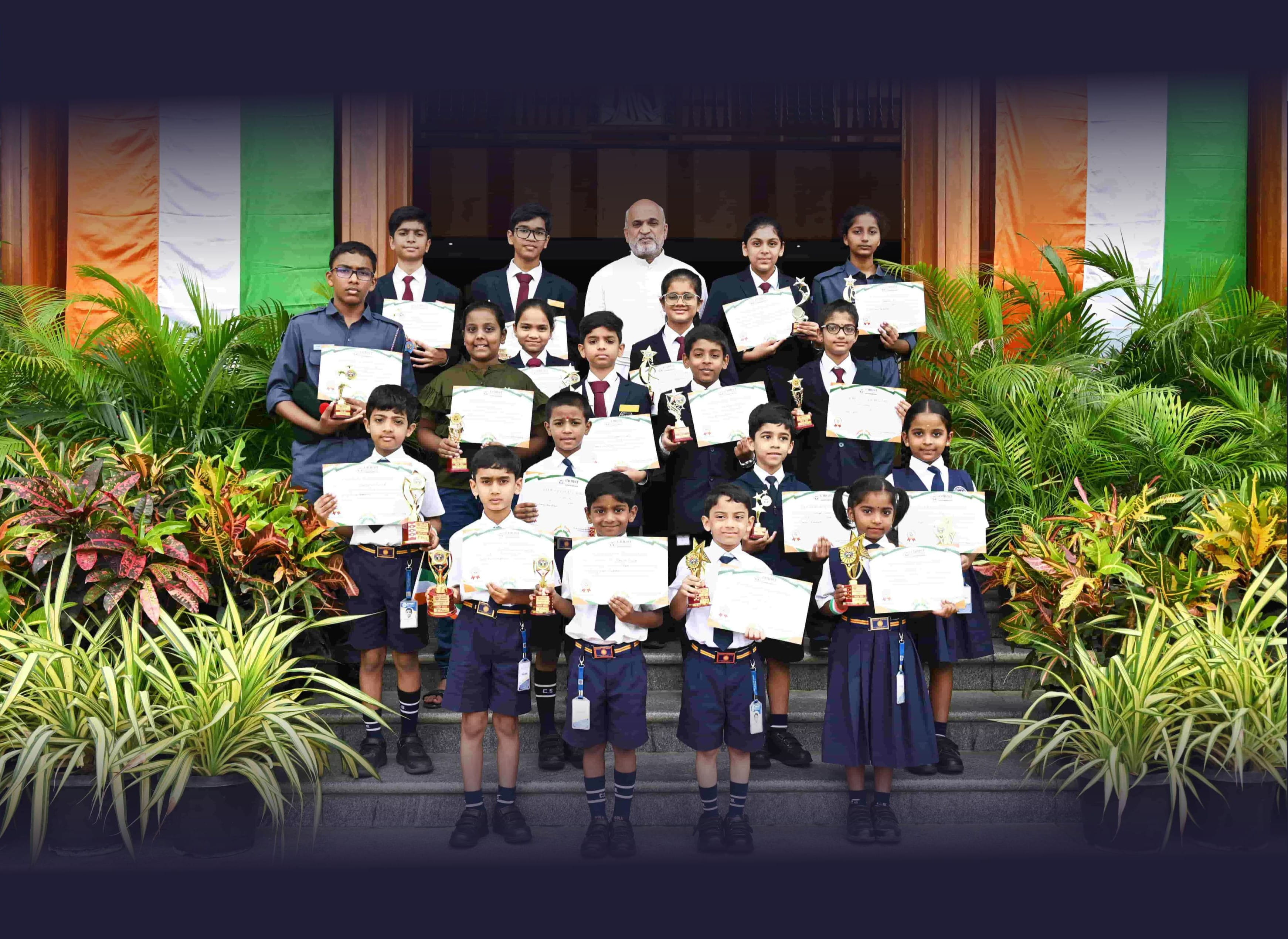 Christ School students